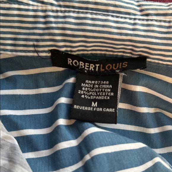 💛Striped Button-Up Shirt - Picture 5 of 5